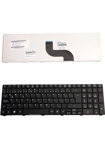 Acer 5810-UK Notebook Klavye