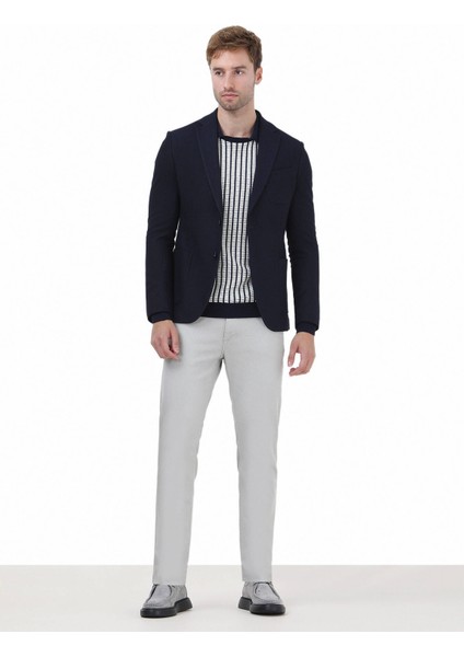 Lacivert Regular Fit Ceket