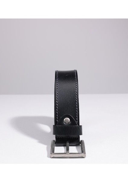 Erkek %100 Hakiki Deri 4 cm Spor Siyah Kemer modelleri