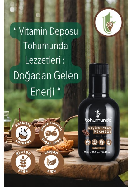 Keçiboynuzu (Harnup) Pekmezi / Carob Molasses [350 Gr] (KATKISIZ, DOĞAL, ŞEKER İLAVESİZ) indirimleri