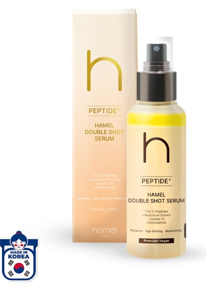 Peptid İçerikli Çift Etkili Güçlendirici Nemlendirici Mist Serum 100 ml