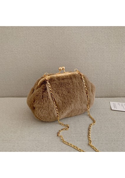 Küçük Doku Kadın Omuz Crossbody Çanta (Yurt Dışından)