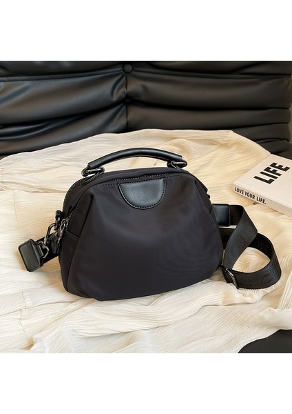 Kadın Küçük Çok Yönlü Büyük Kapasiteli Naylon Omuz Kız Tarzı Çapraz Çanta (Yurt Dışından)