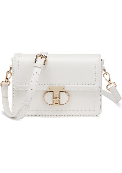 Kadın Çapraz Omuz Kilitli Mini Küçük Kare Çanta (Yurt Dışından)