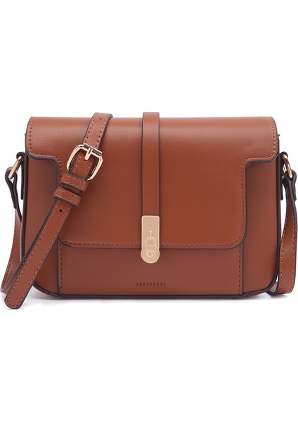 Küçük Kadın Retro Doku Yabancı Stil Banliyö Omuz Crossbody Çanta (Yurt Dışından)