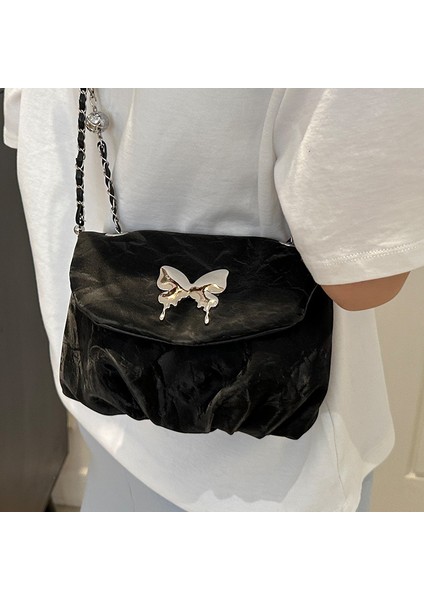 Kadın Crossbody Niş Zincir Omuz Çanta (Yurt Dışından)
