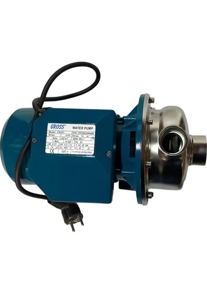 220 Volt Paslanmaz Krom Su Süt Aktarım Santrifüj Pompası