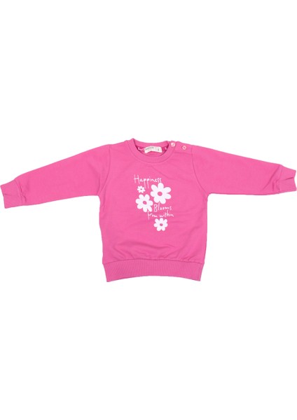 Kız Bebek Baskılı Tshirt