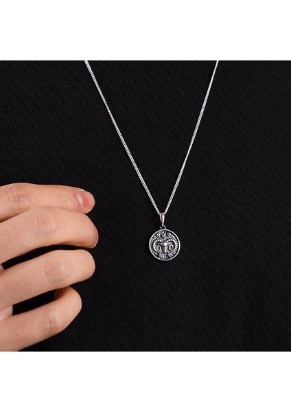 Gümüş Koç Burcu Kolye 925 Ayar Gümüş Koç Burç Unisex Kolye fırsatları