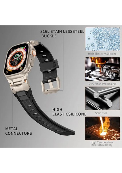 Apple Watch Uyumlu 44/45/46/49 mm Keskin Kanat 2025 Edition Özel Seri