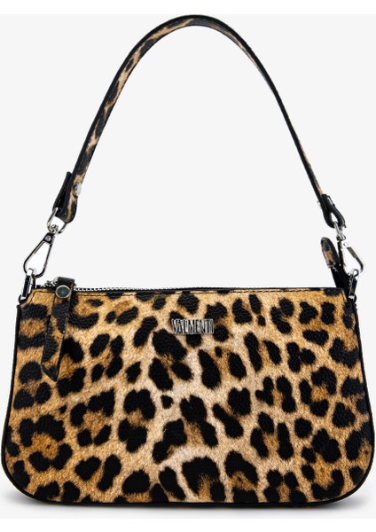 Kadın Vegan Leopar Omuz Çanta 1003 1527 Bn Cnt SK24-25 Leopar