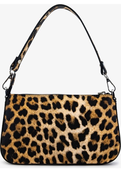 Kadın Vegan Leopar Omuz Çanta 1003 1527 Bn Cnt SK24-25 Leopar modelleri