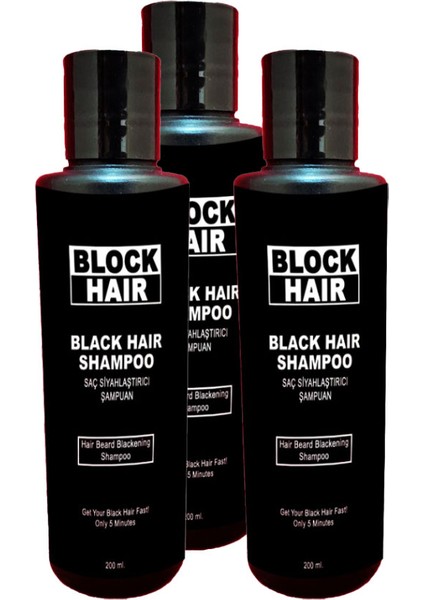 Şampuanı 200 ml x 3 Adet