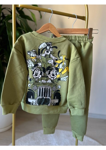 Yeşil Mickey ve Arkadaşları Eşofman Takımı fiyatları