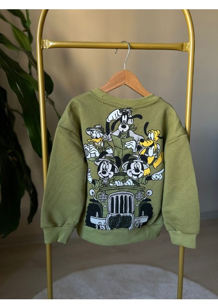 Yeşil Mickey ve Arkadaşları Eşofman Takımı fırsatları