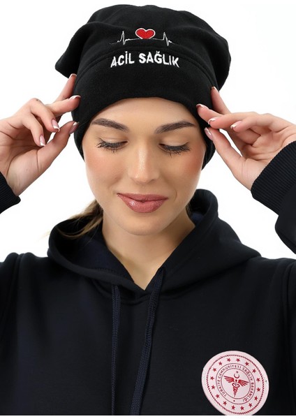 Acil Sağlık Boyunluk Baf - Siyah