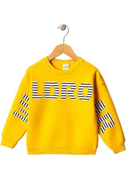 Wild Roar Baskılı Erkek Sweatshirt 1-4 Yaş