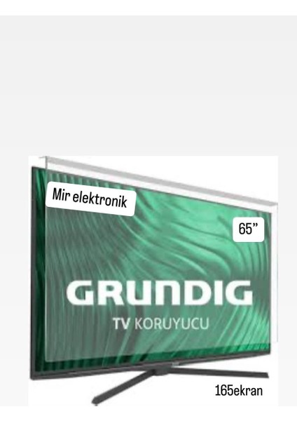 Grundıg 165 Ekran Koruyucu