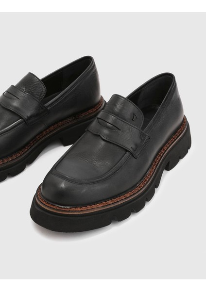 Joao Hakiki Deri Erkek Siyah Loafer Ayakkabı fiyatları