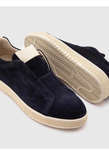 Adriano Hakiki Süet Deri Erkek Lacivert Loafer Ayakkabı fiyatları