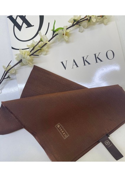 Monogram Pamuk Ipek Şal