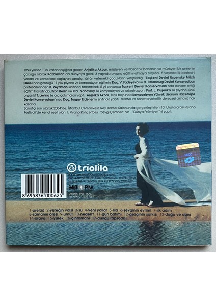 Anjelika Akbar Su CD (Orjinal Dönem Baskı Cd) fiyatları