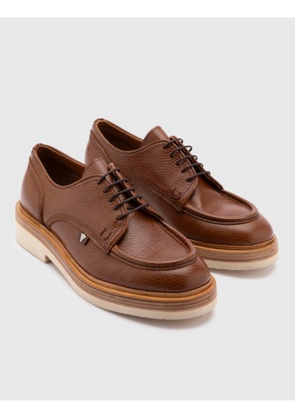 Clemente Hakiki Floter Deri Erkek Taba Oxford Ayakkabı fiyatları