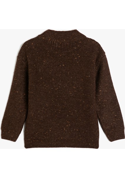 Uzun Kollu Dik Yaka Kazak fiyatları