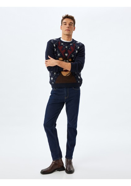 Bisiklet Yaka Triko Yılbaşı Kazağı fiyatları