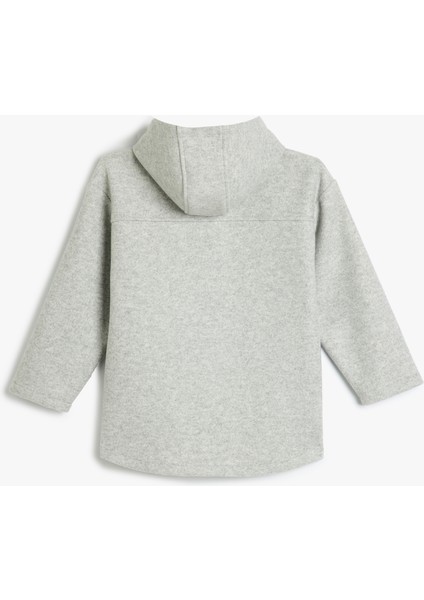 Kapşonlu Ceket Fermuarlı Cep Detaylı Uzun Kollu fiyatları