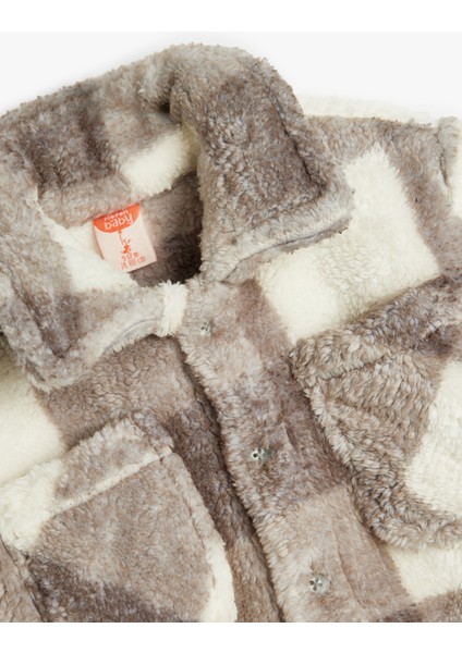 Polar Ceket Düğme Kapamalı Çift Cep Detaylı modelleri