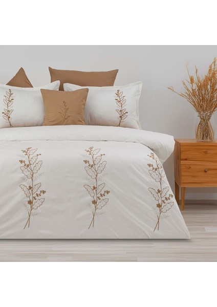 Bahar Dalları Pamuklu Çift Kişilik Nakışlı Kombinli Nevresim Seti fiyatları