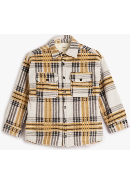 Gömlek Ceket Uzun Kollu Kapaklı Cep Detaylı modelleri