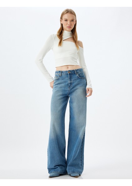 x Inji - Crop Pencere Detaylı Uzun Kollu Tişört fiyatları