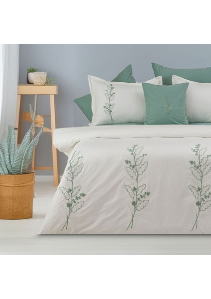 Bahar Dalları Pamuklu Çift Kişilik Nakışlı Kombinli Nevresim Seti fiyatları
