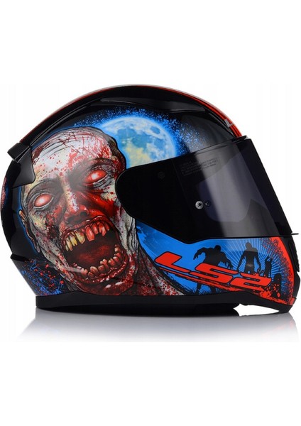 Rapıd 2 Zombıe Fullface Motosiklet Kaskı Siyah Camlı fiyatları