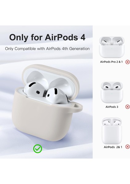 Airpods 4 Kılıf Silikon Kulaklık Koruyucu Yumuşak Kılıf fiyatları
