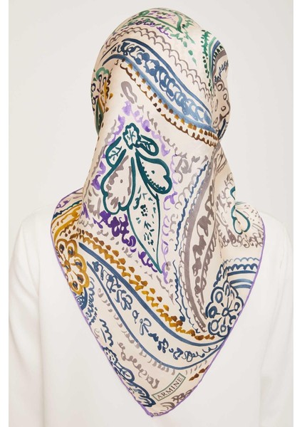 Nostalji Serisi Twill Ipek Eşarp 9037-50NT fırsatları