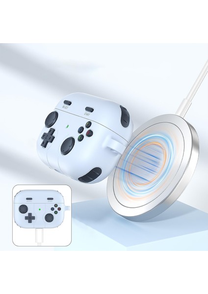 Airpods 4 Kılıf Cartoon Figürlü Silikon Oyun Konsolu Tasarımlı Xbox