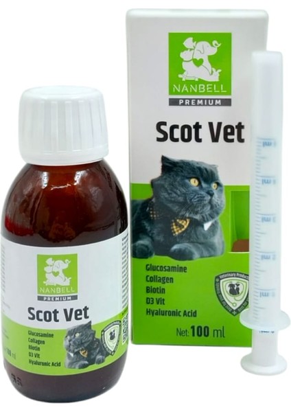 Scot Vet Scottish Kediler Için Vitamin Takviyesi 100 ml