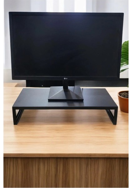 Metal Monitör Yükseltici Bilgisayar Standı – Ergonomik ve Dayanıklı Monitör Ayağı