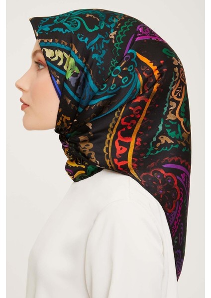 Nostalji Serisi Twill Ipek Eşarp 9037-35NT modelleri