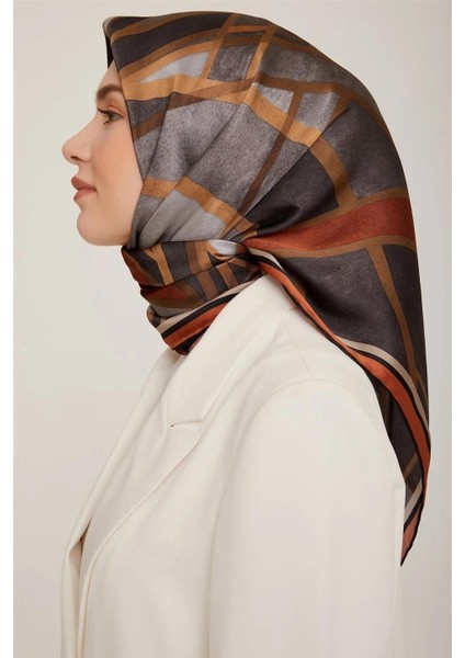 Nostalji Serisi Twill Ipek Eşarp 8843-06NT