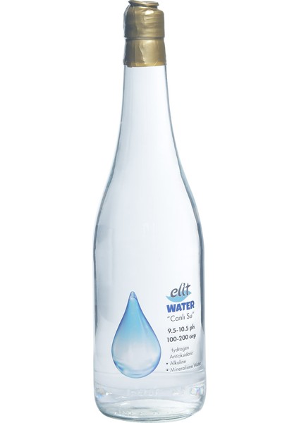 Elitwater Alkali Hidrojenli Antioxidant Mineralli Su 9,5-10,5 Ph -100-200 Orp