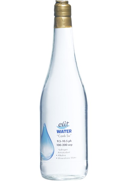 Elitwater Alkali Hidrojenli Antioxidant Mineralli Su 9,5-10,5 Ph -100-200 Orp