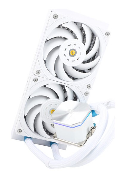 Frozen Edge 240 White 240MM Intel-Amd Uyumlu Beyaz Işlemci Sıvı Soğutucu indirimleri