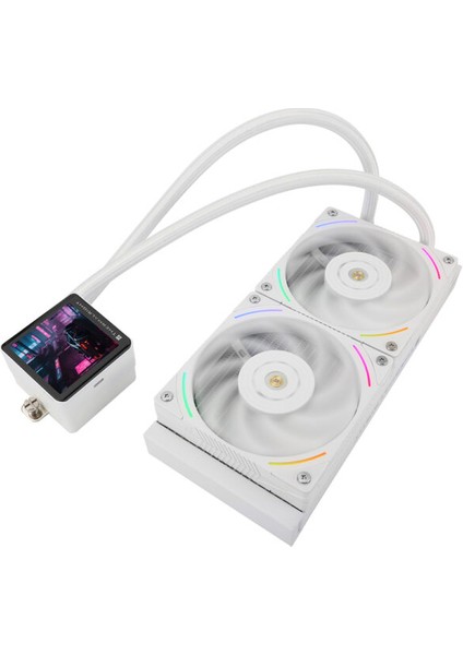 Frozen Vision 240 White 240MM Intel-Amd Uyumlu Beyaz Işlemci Sıvı Soğutucu modelleri