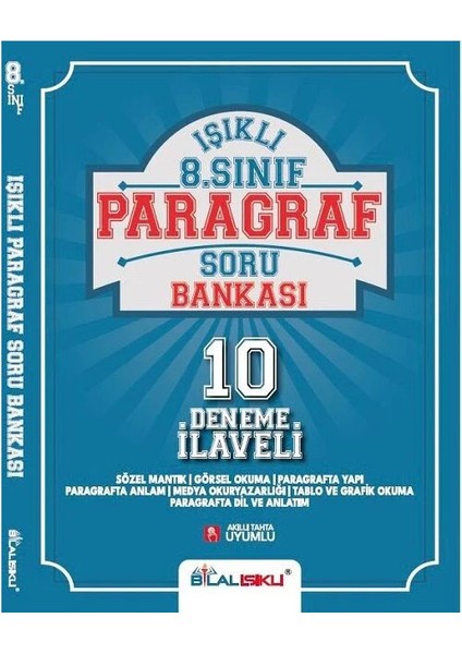 8. Sınıf Paragraf Işıklı Soru Bankası 10 Deneme İlaveli