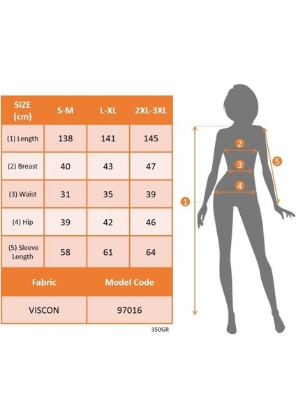 Uzun Kollu Boğazlı Baskı Detaylı Viskon Tam Boy Elbise