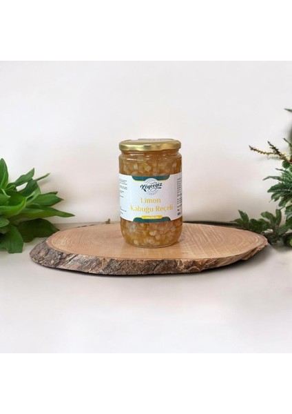 Limon Kabuğu Reçeli 800 gr Cam Kavanoz